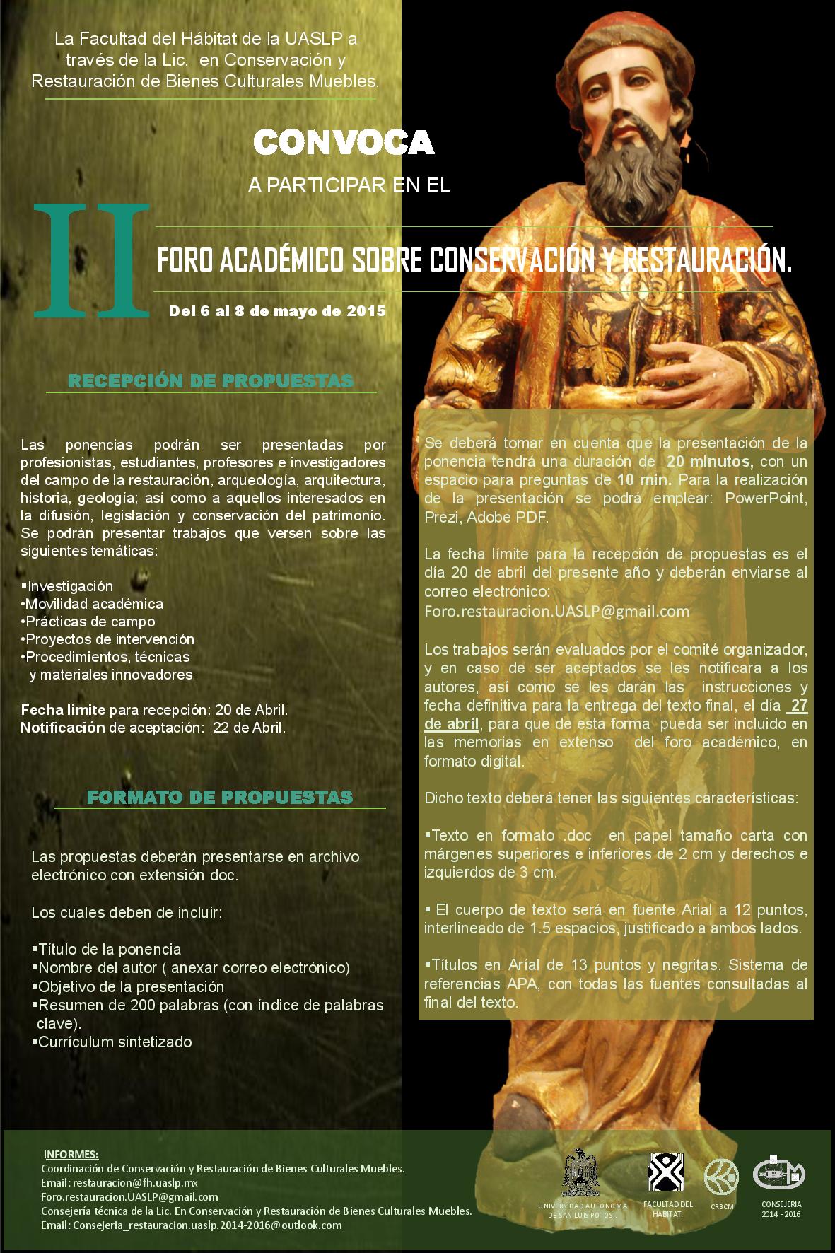 convocatoria Foro UASLP